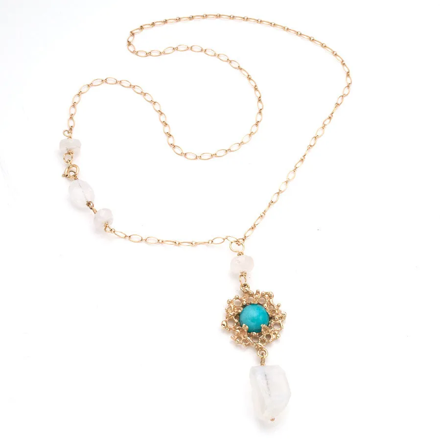 14kt Bubble Necklace