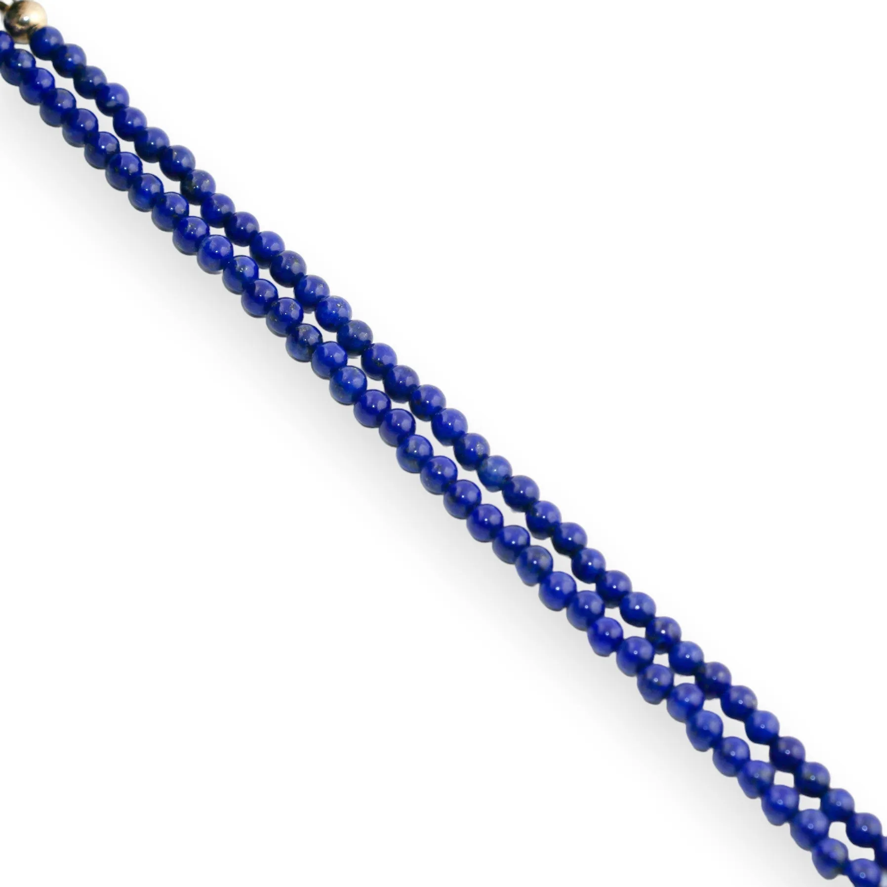 17" Lapis Lazuli Beaded Necklace