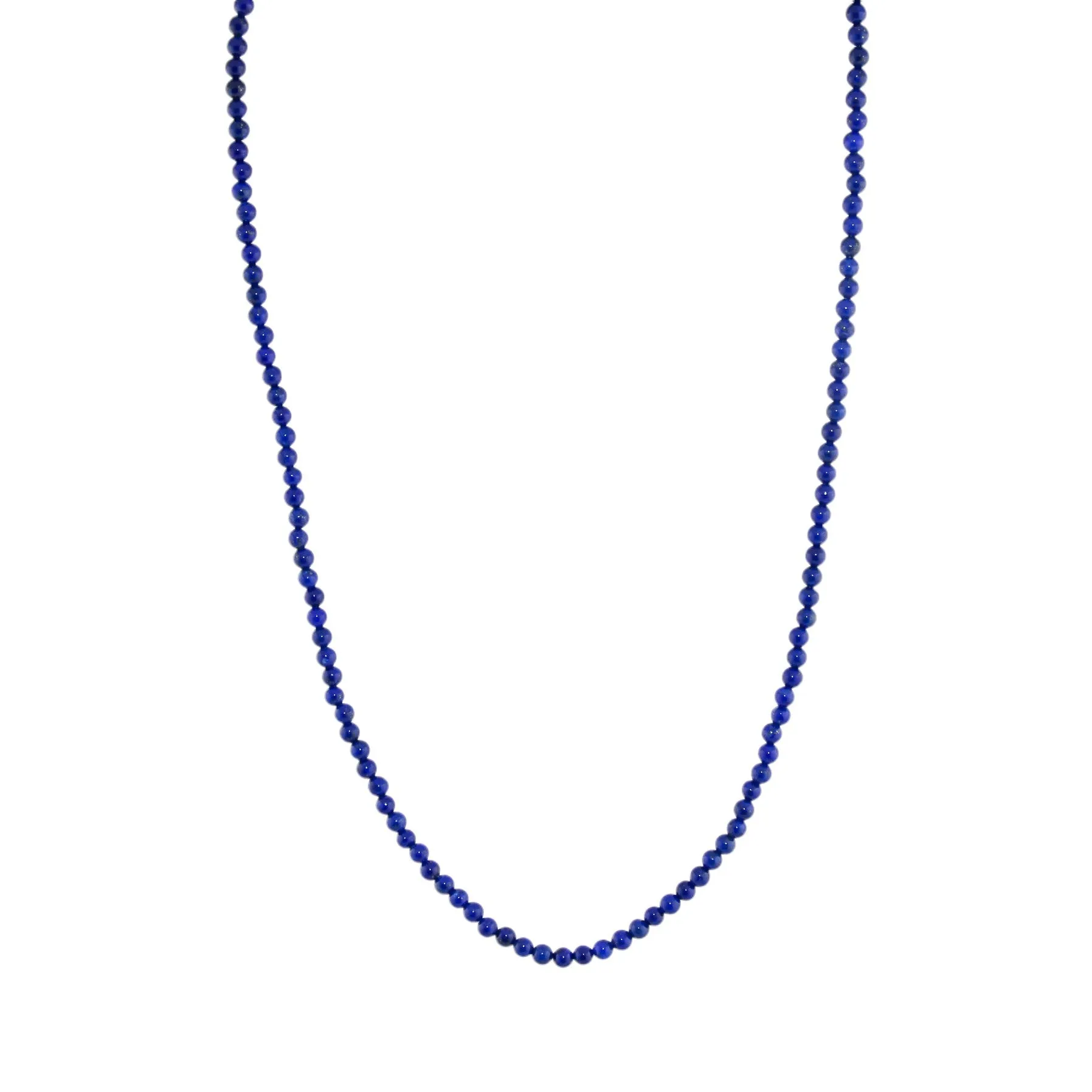 17" Lapis Lazuli Beaded Necklace