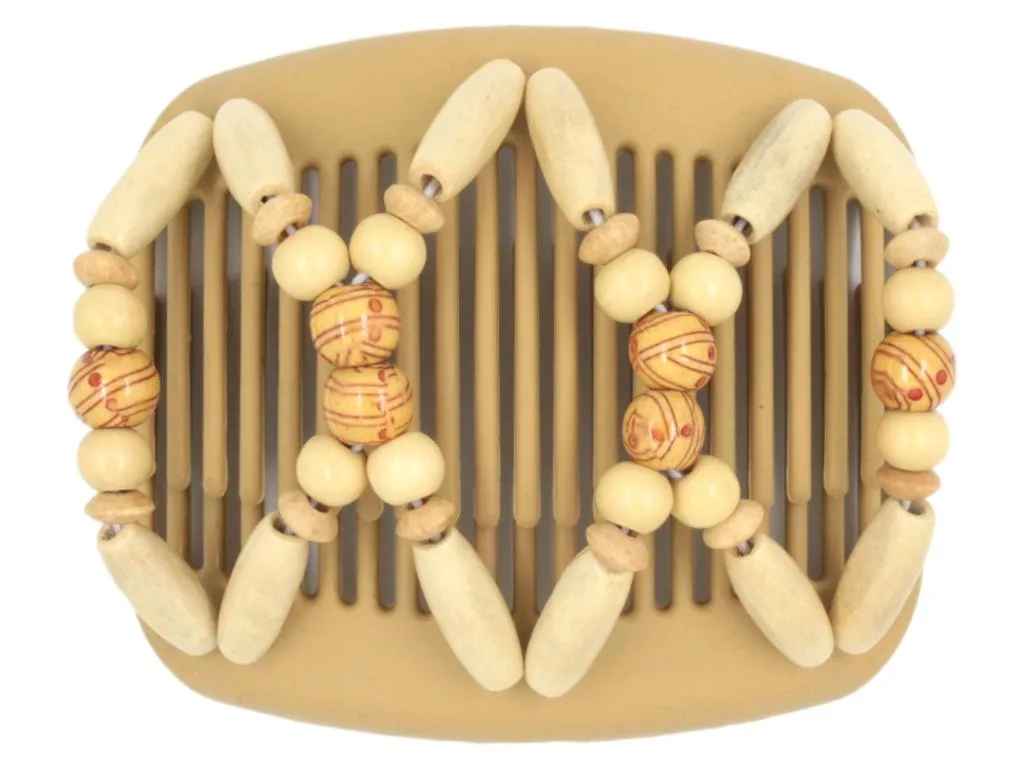 African Butterfly Hair Comb - Beada Blonde 94