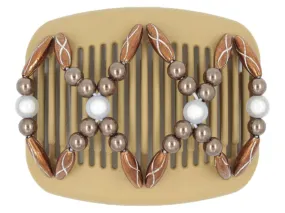 African Butterfly Hair Comb - Dalena Blonde 65