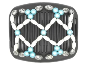 African Butterfly Hair Comb - Ndalena Black 103