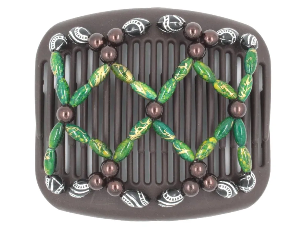 African Butterfly Hair Comb - Ndalena Brown 156