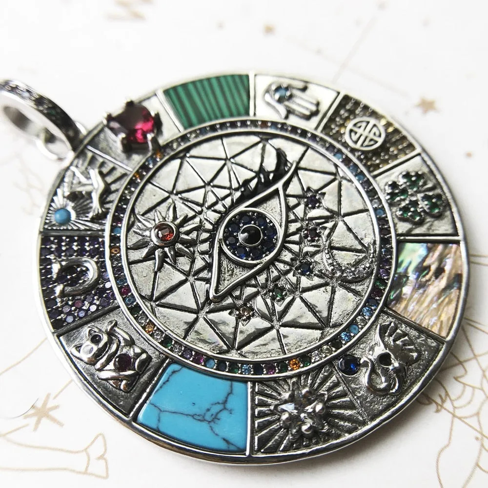Amulet Magical Lucky Symbols Pendant
