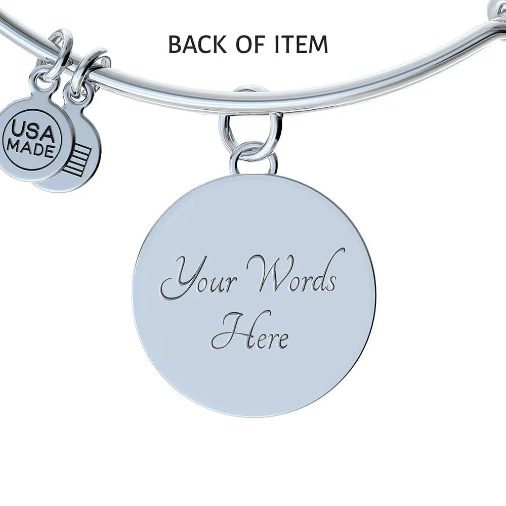 Anne Boleyn Charm Bangle Bracelet