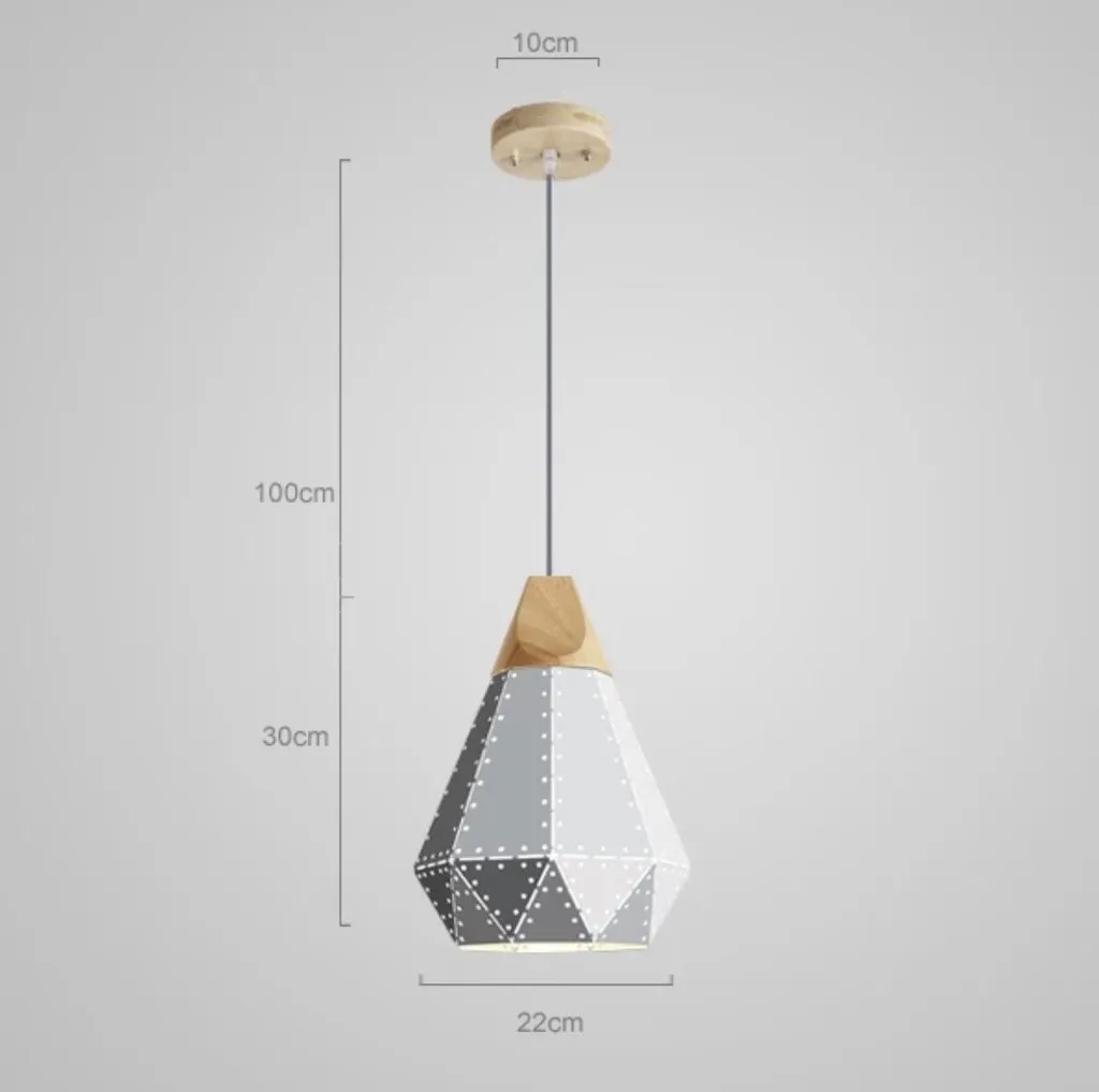 Annelise Unique Jewel Scandinavian Pendant Light