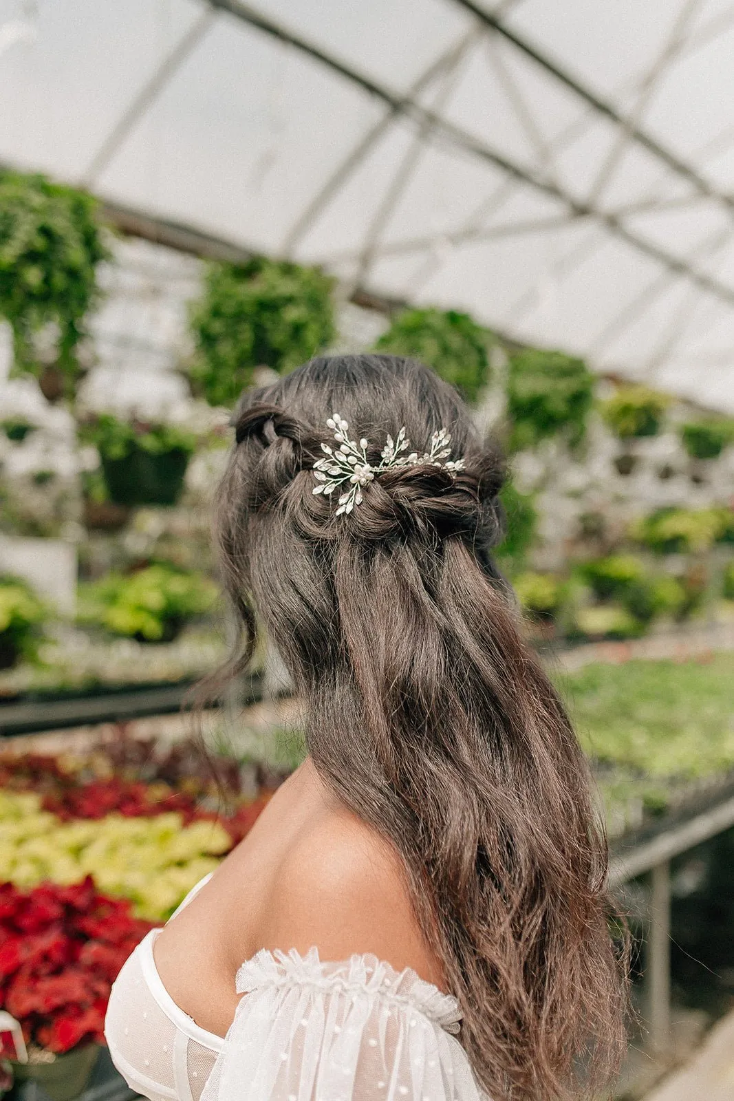Audrey Comb in Silver