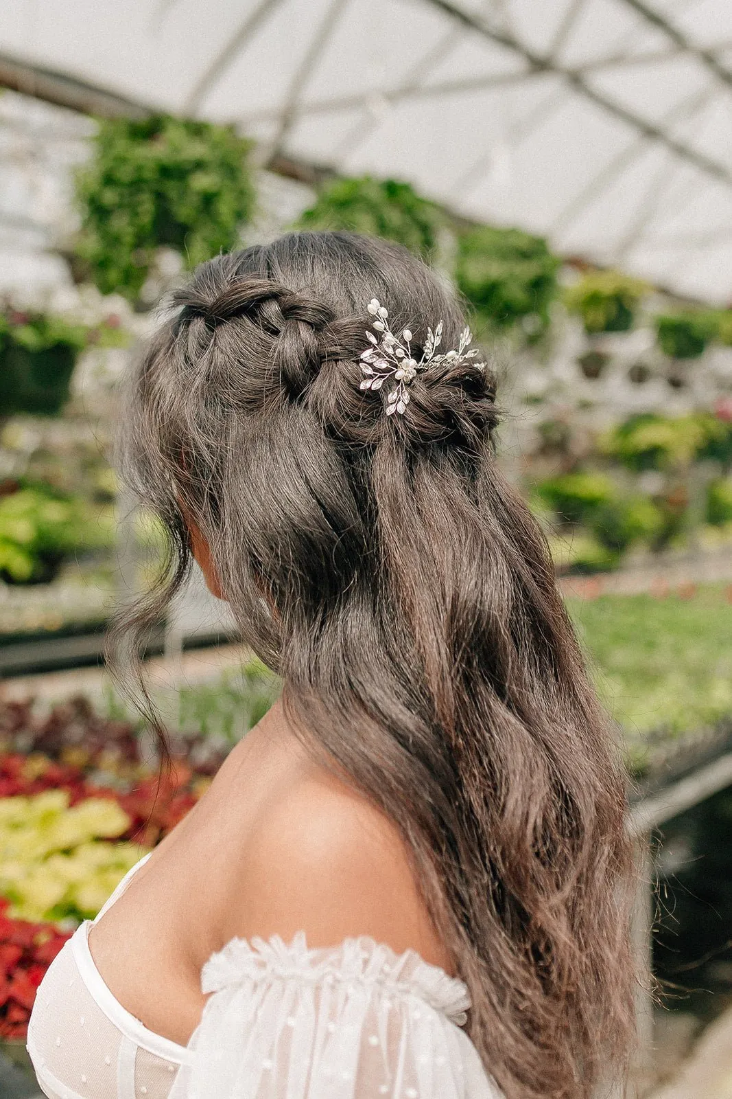 Audrey Comb in Silver