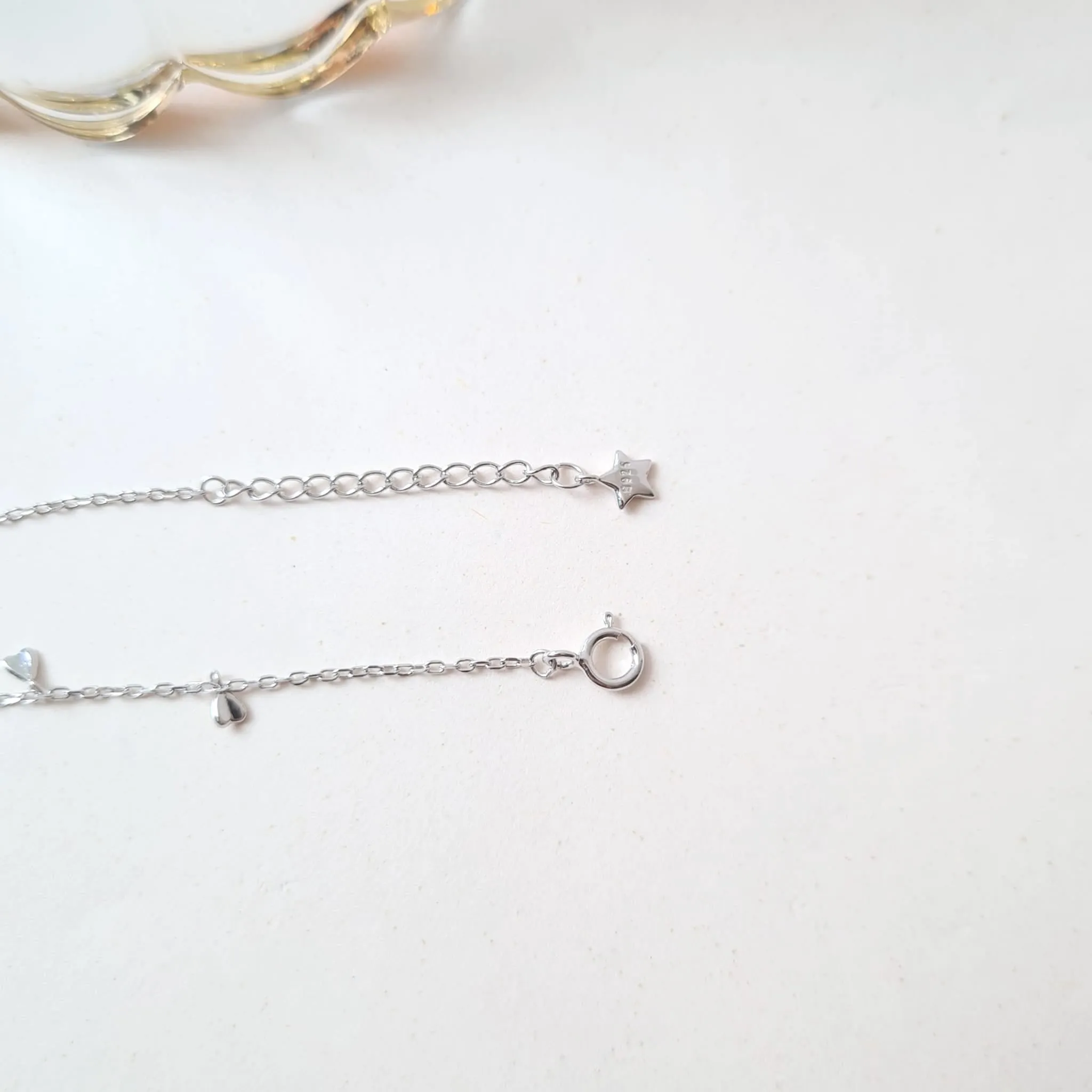 Aurora Butterfly Flower Bracelet 925 Silver