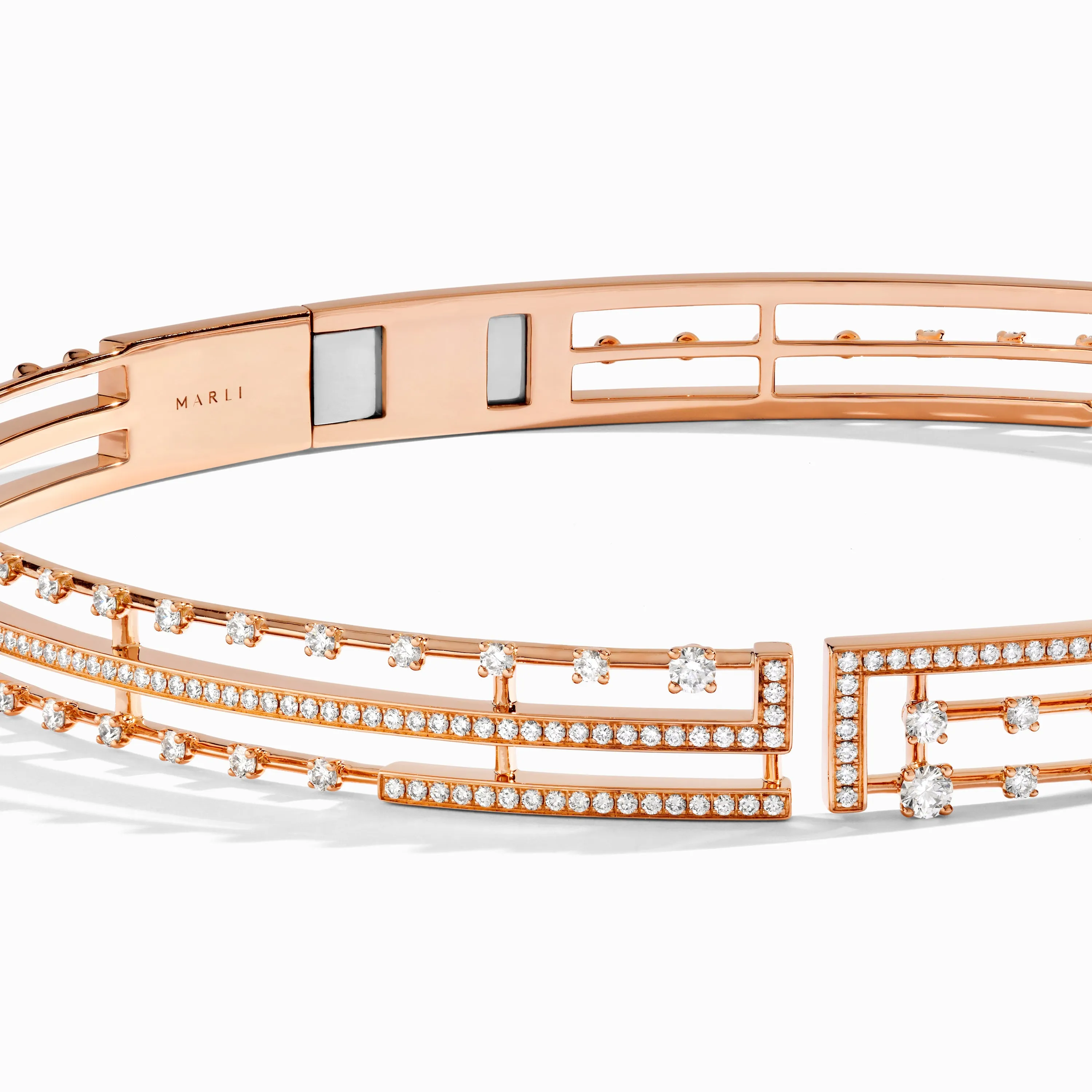 Avenues Open Hinged Collar Necklace