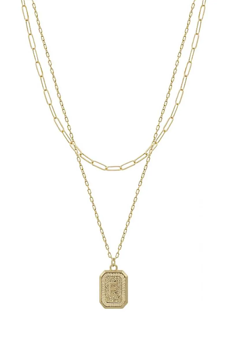 Barker Initial Necklace