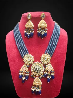Beaded Statement Necklace Set