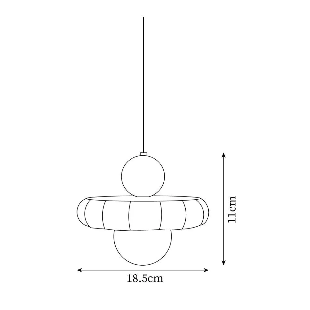 Celena Pendant Lamp 7.3″- 4.3″
