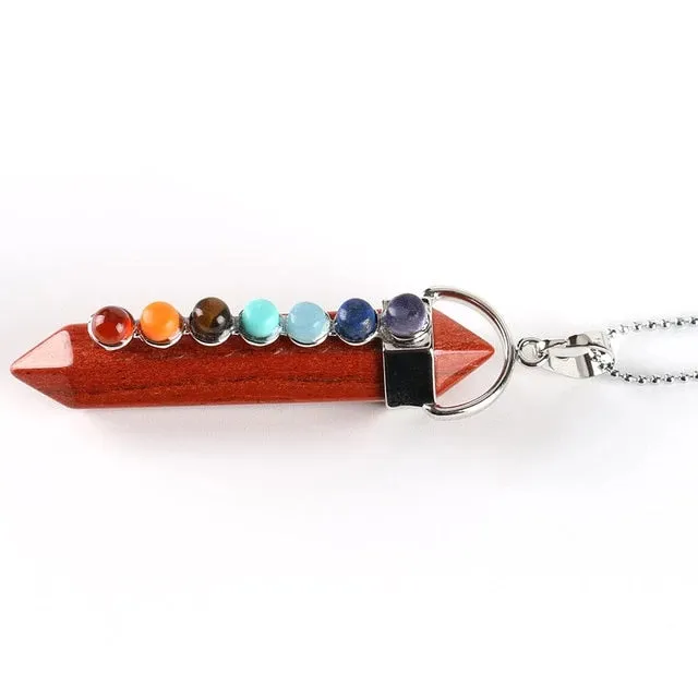 Chakra Quartz Pendant