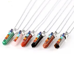 Chakra Quartz Pendant