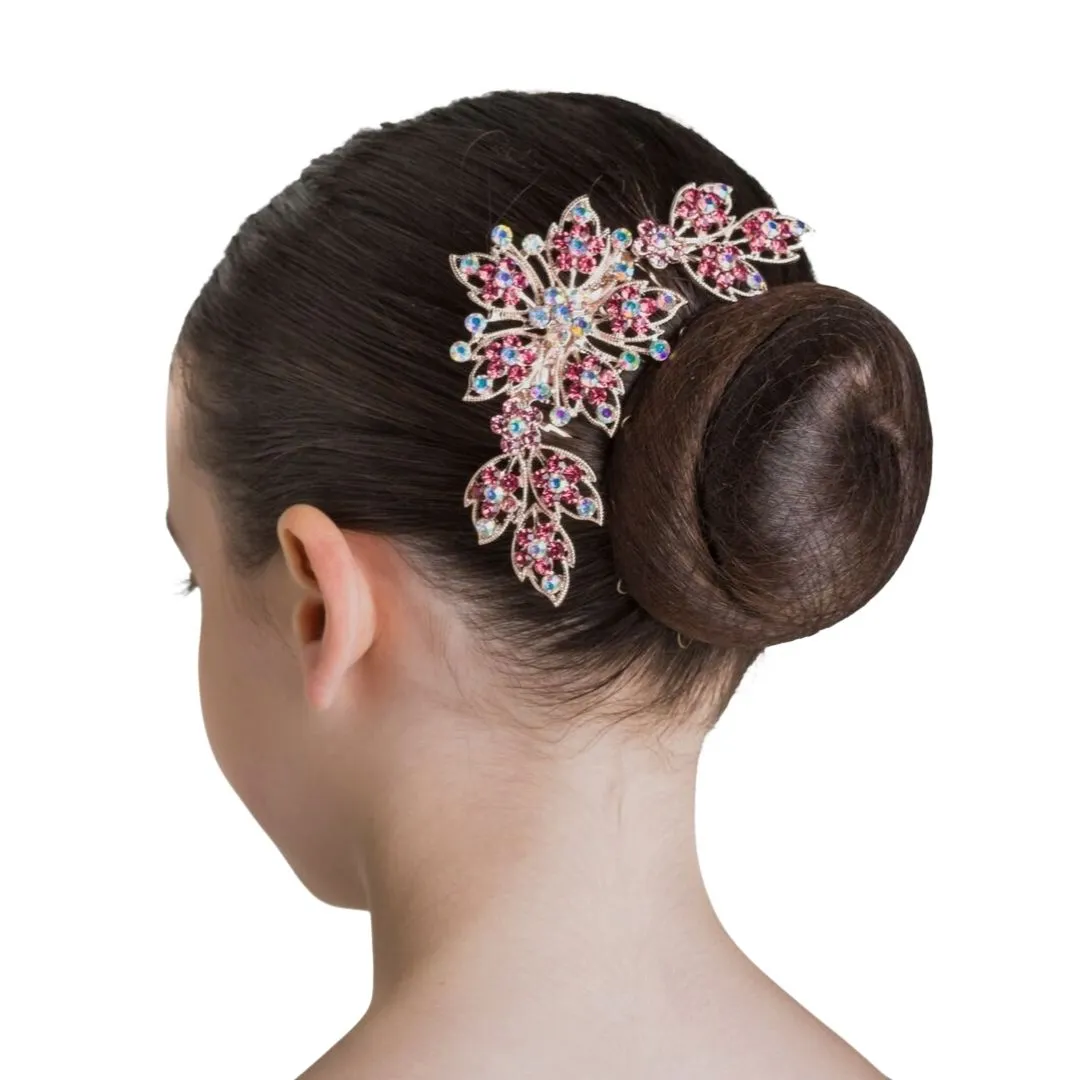 Cherry Sparkle Hair Comb