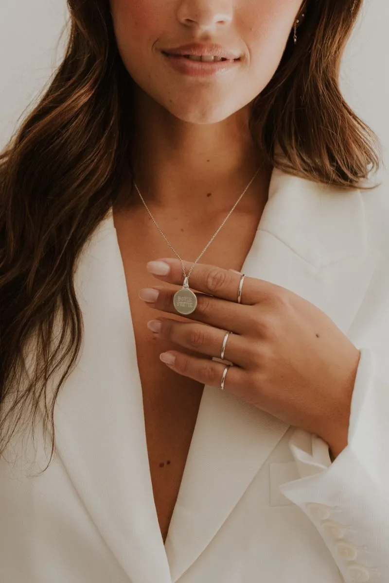 Classic Signature Necklace - Silver