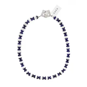 Clear Quartz and Lapis Lazuli