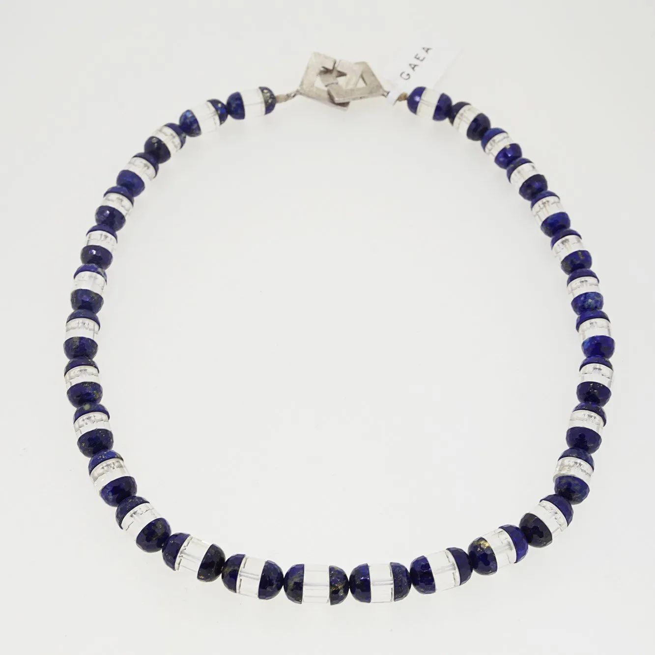 Clear Quartz and Lapis Lazuli