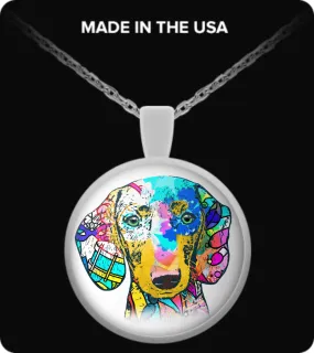 Dachshund Colorful Necklace
