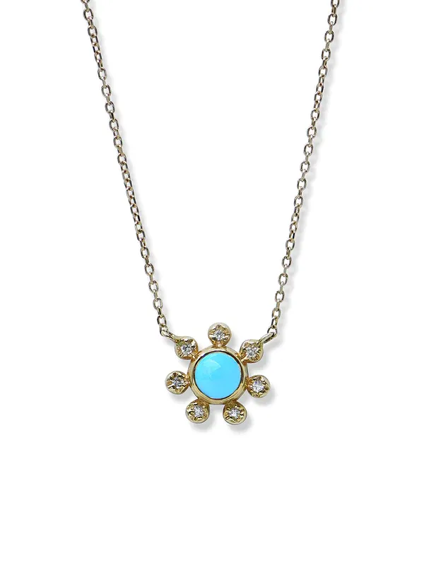Dew Drop Marine Étoile Pendant