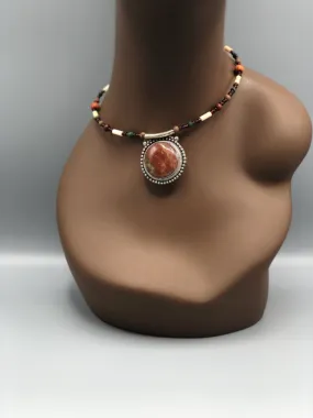 Dofi Round Choker Necklace