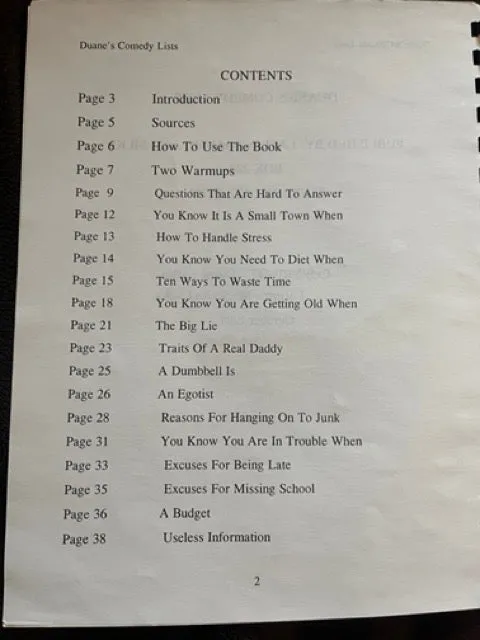 Duane Laflin Booklet Collection (11 titles)