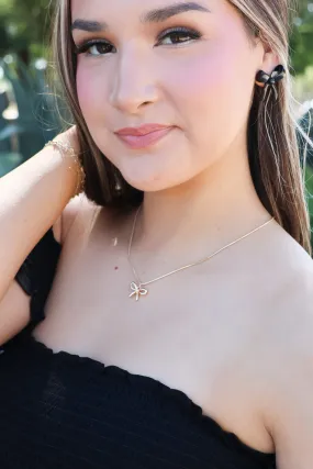 Enchanted Bow Necklace