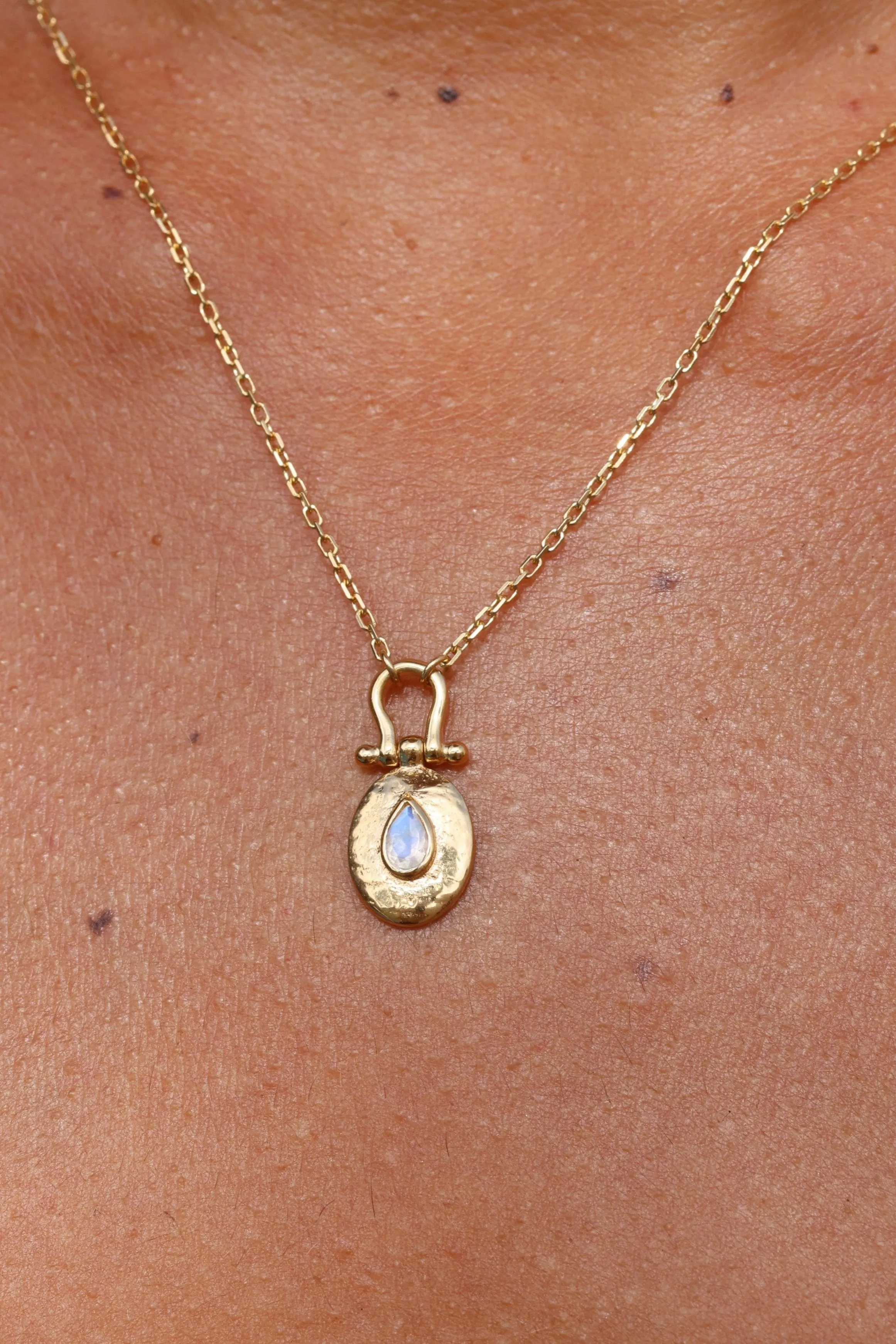 Esme Moonstone Gold Necklace