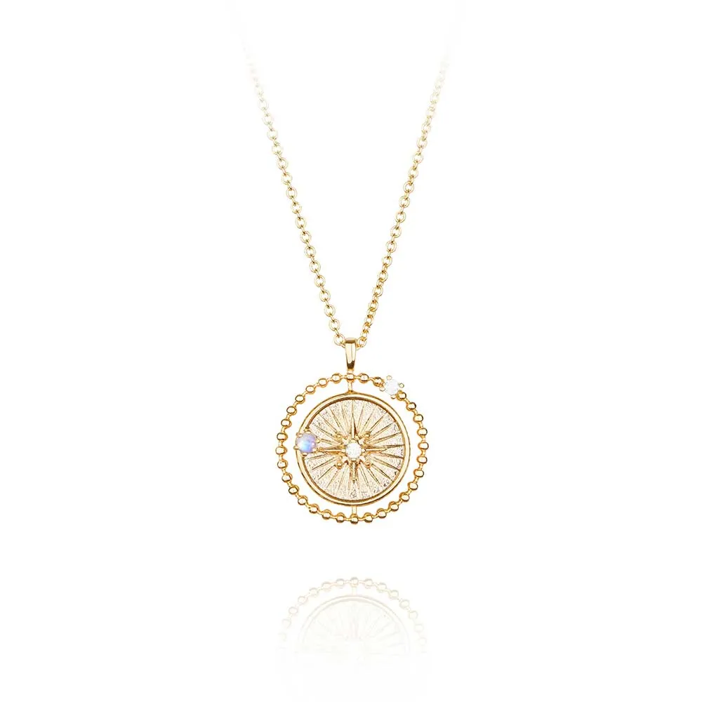 FANTASIA MOONSTONE TAROT NECKLACE