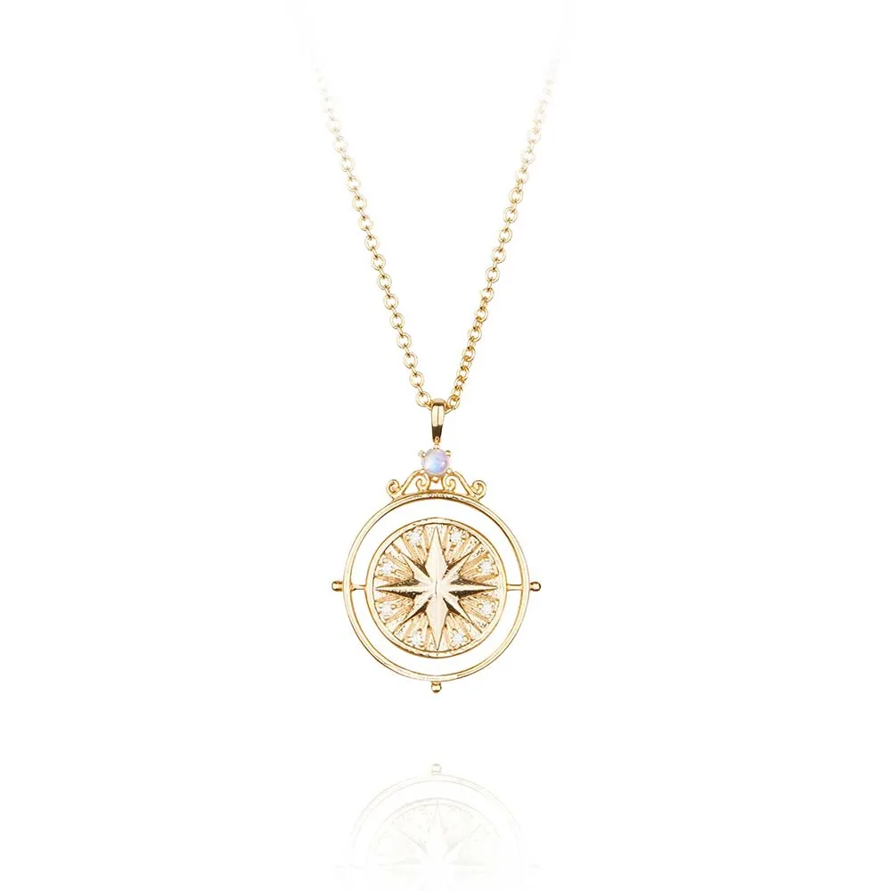 FANTASIA MOONSTONE TAROT NECKLACE