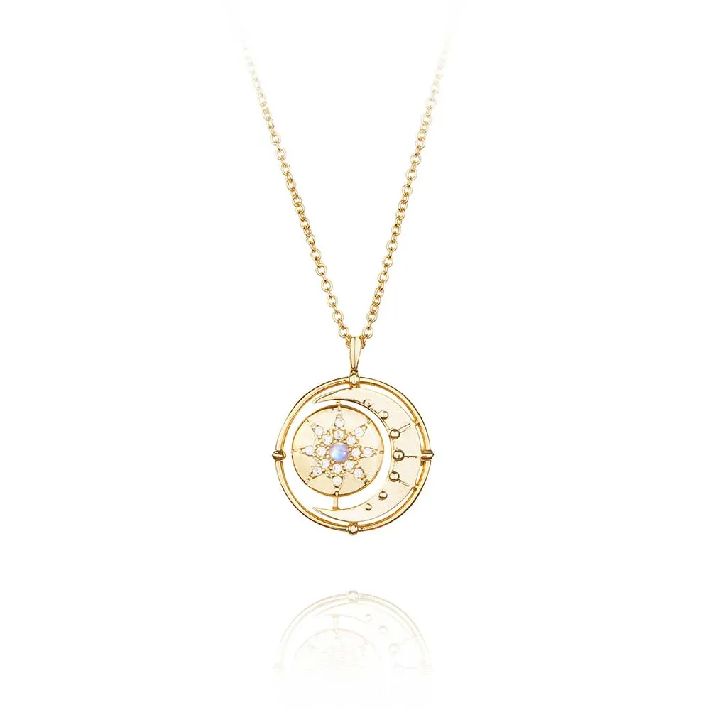 FANTASIA MOONSTONE TAROT NECKLACE