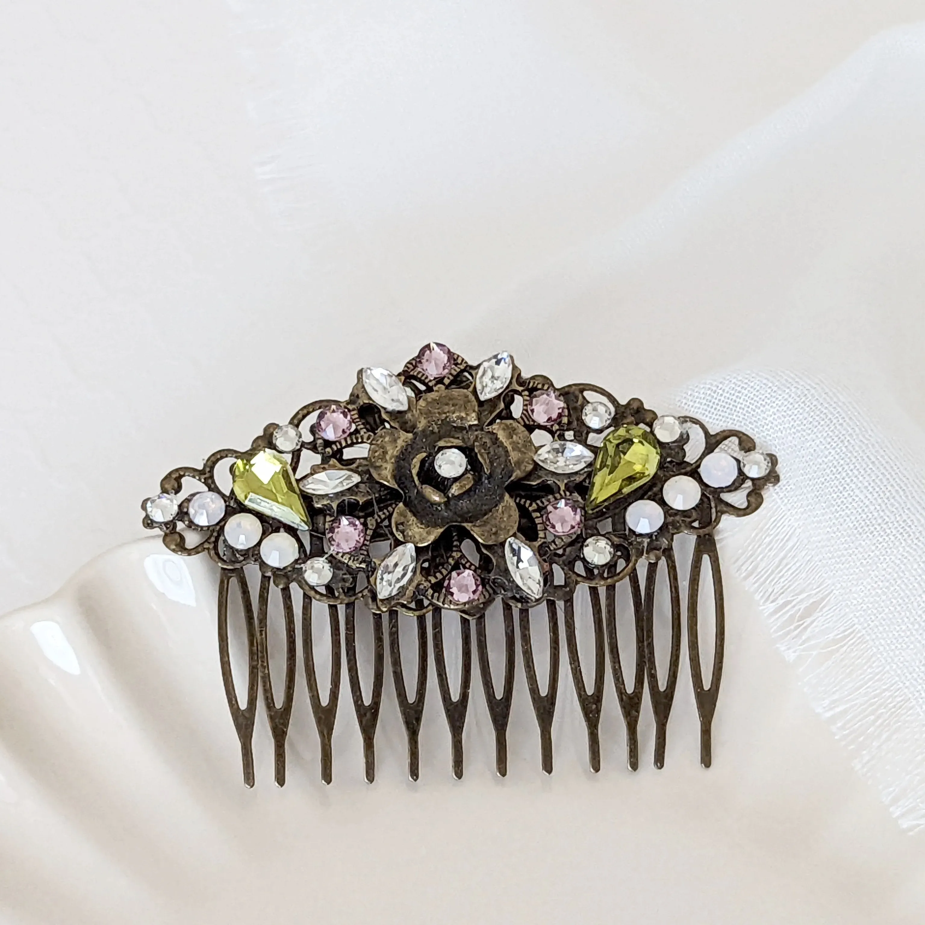 Floral Hair Comb