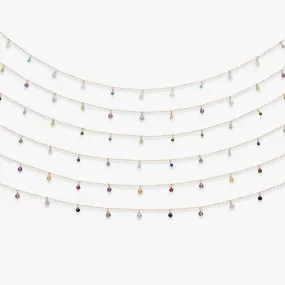 Full Palette necklace gold filled