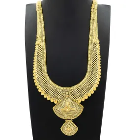 Golden Necklace with stud PGNL7-0651