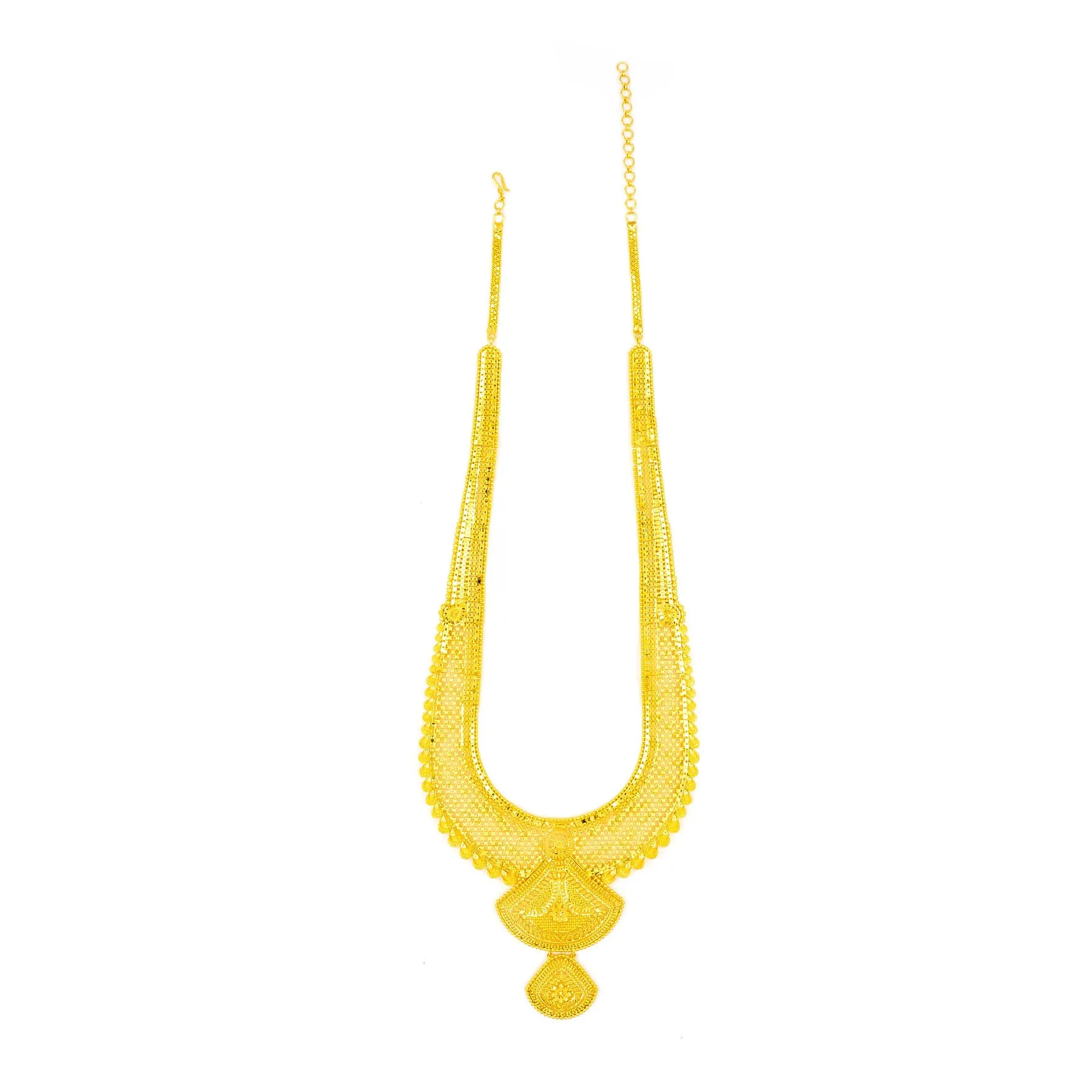 Golden Necklace with stud PGNL7-0651