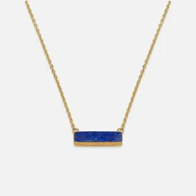 Hewn Lapis Pendant