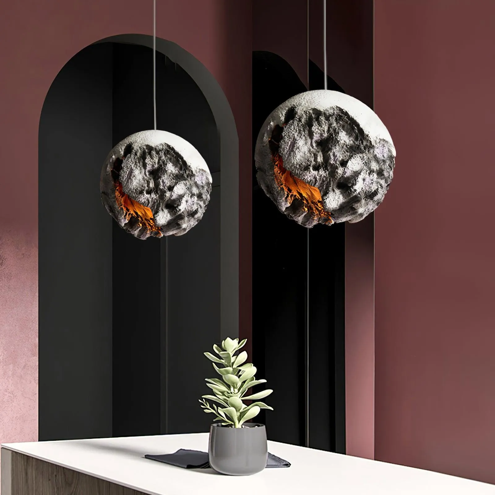Irregular Planet Pendant Lamp