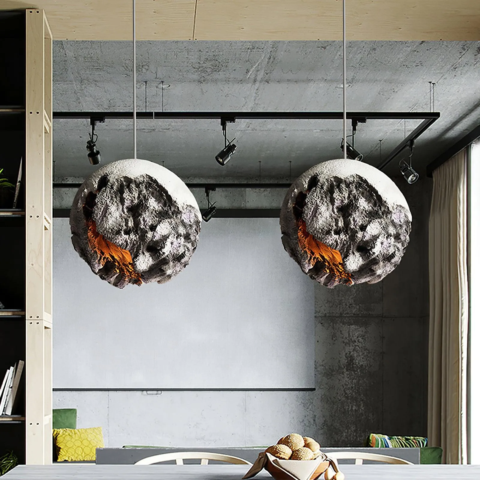 Irregular Planet Pendant Lamp