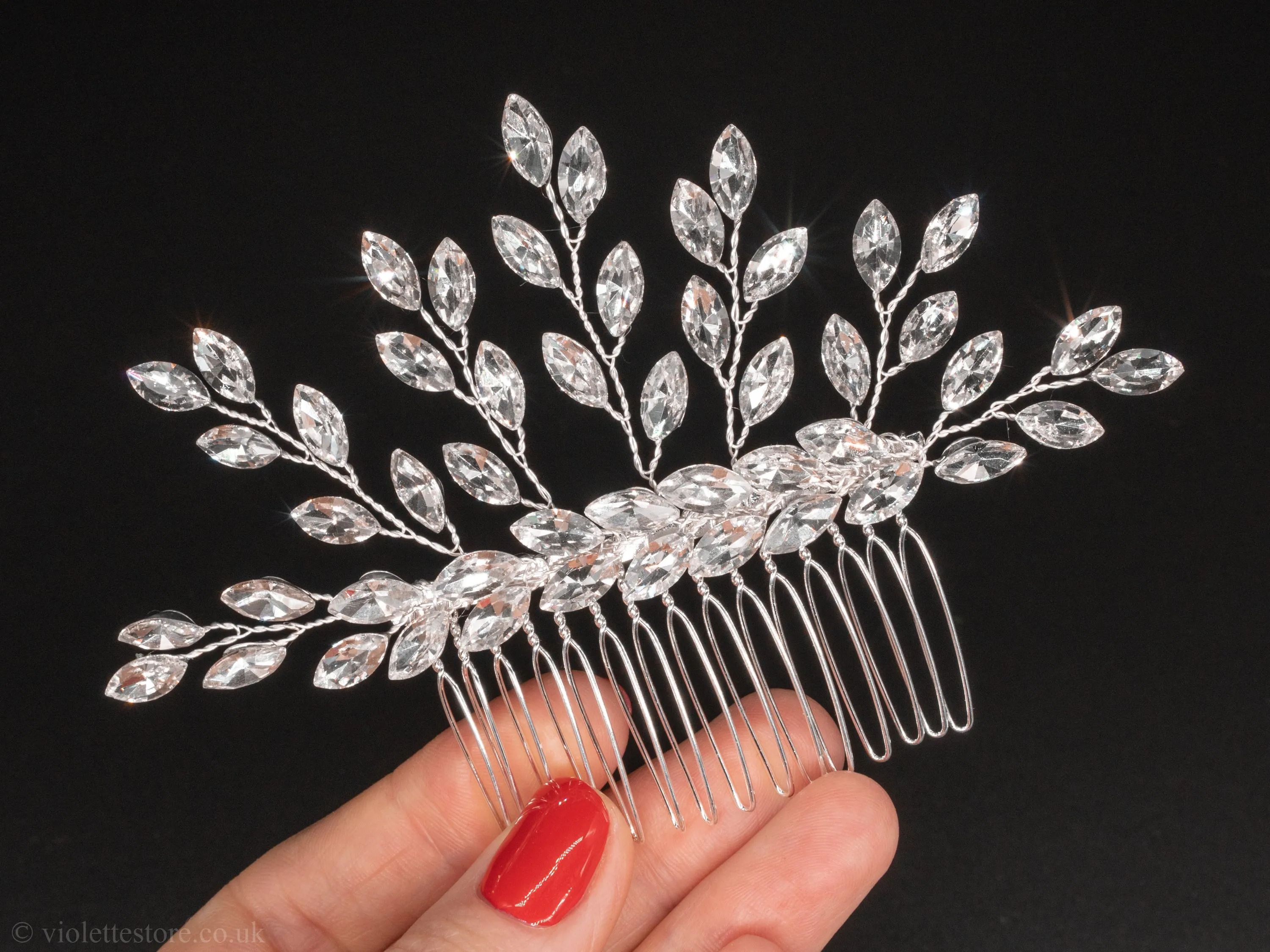 Juliet Crystal Hair Comb
