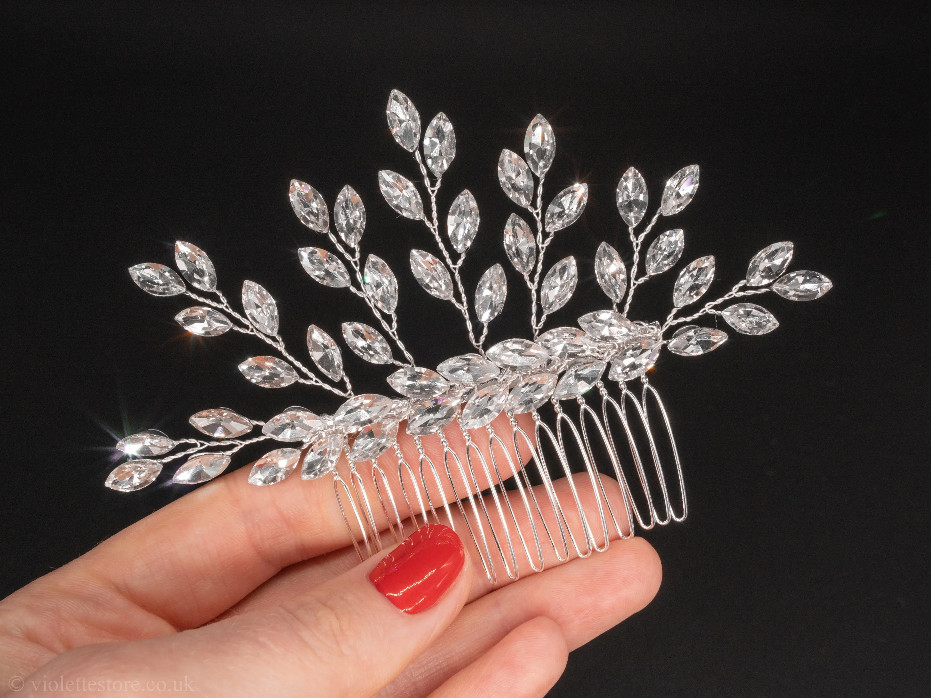 Juliet Crystal Hair Comb