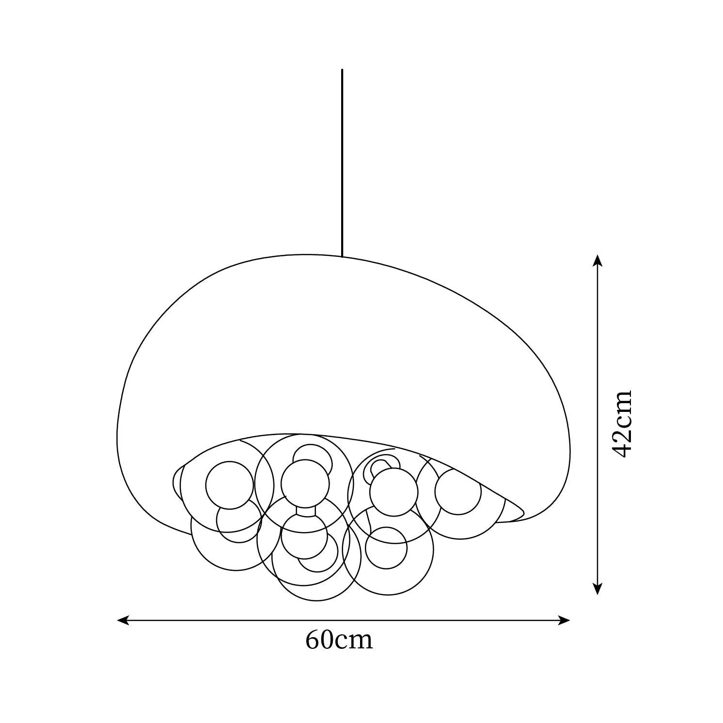 Khmara Bola Pendant Lamp
