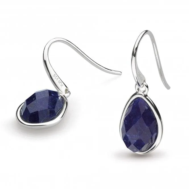 Kit Heath Coast Pebble Lapis Lazuli Drop Earrings 5180LP