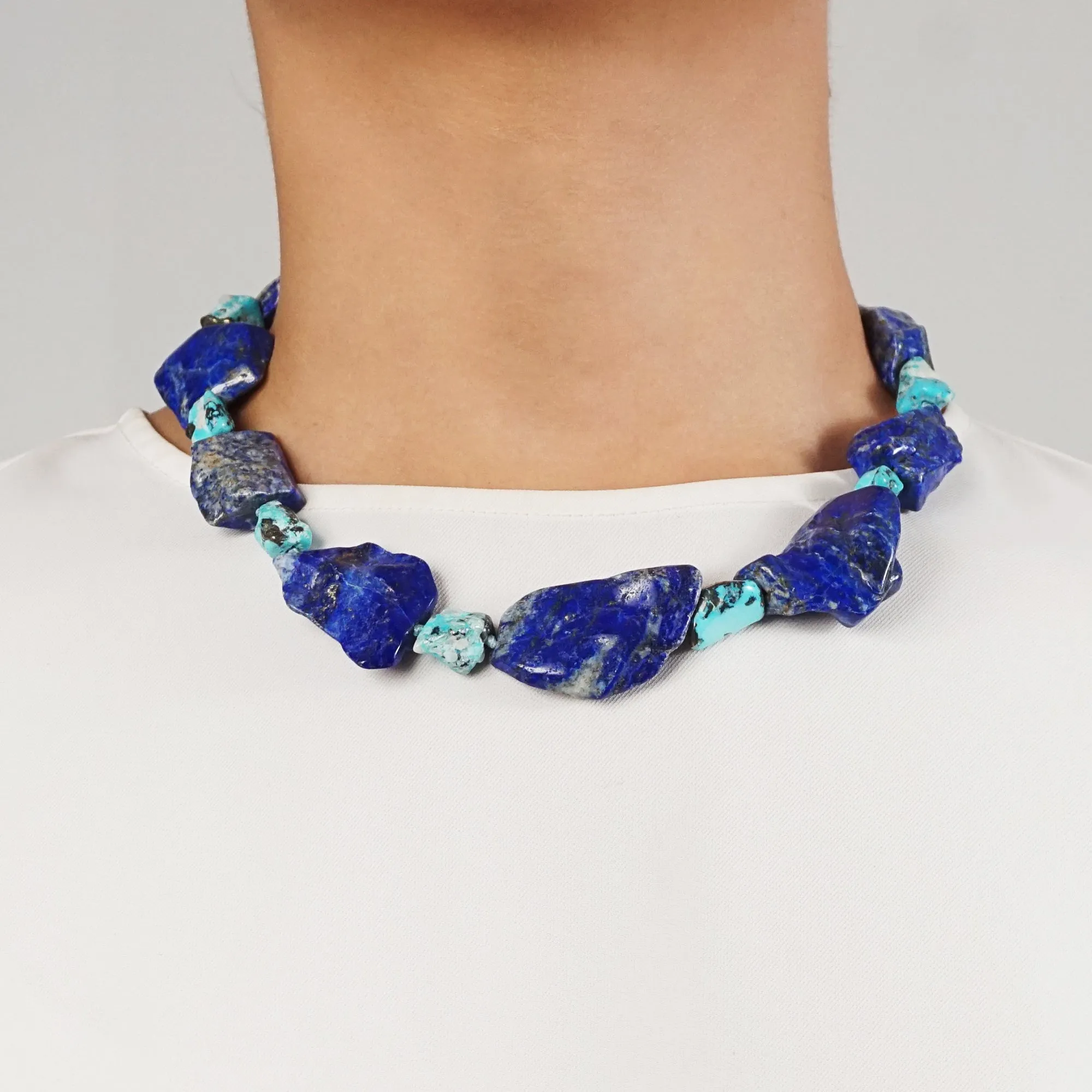 Lapis Lazuli and Sleeping Beauty Turquoise