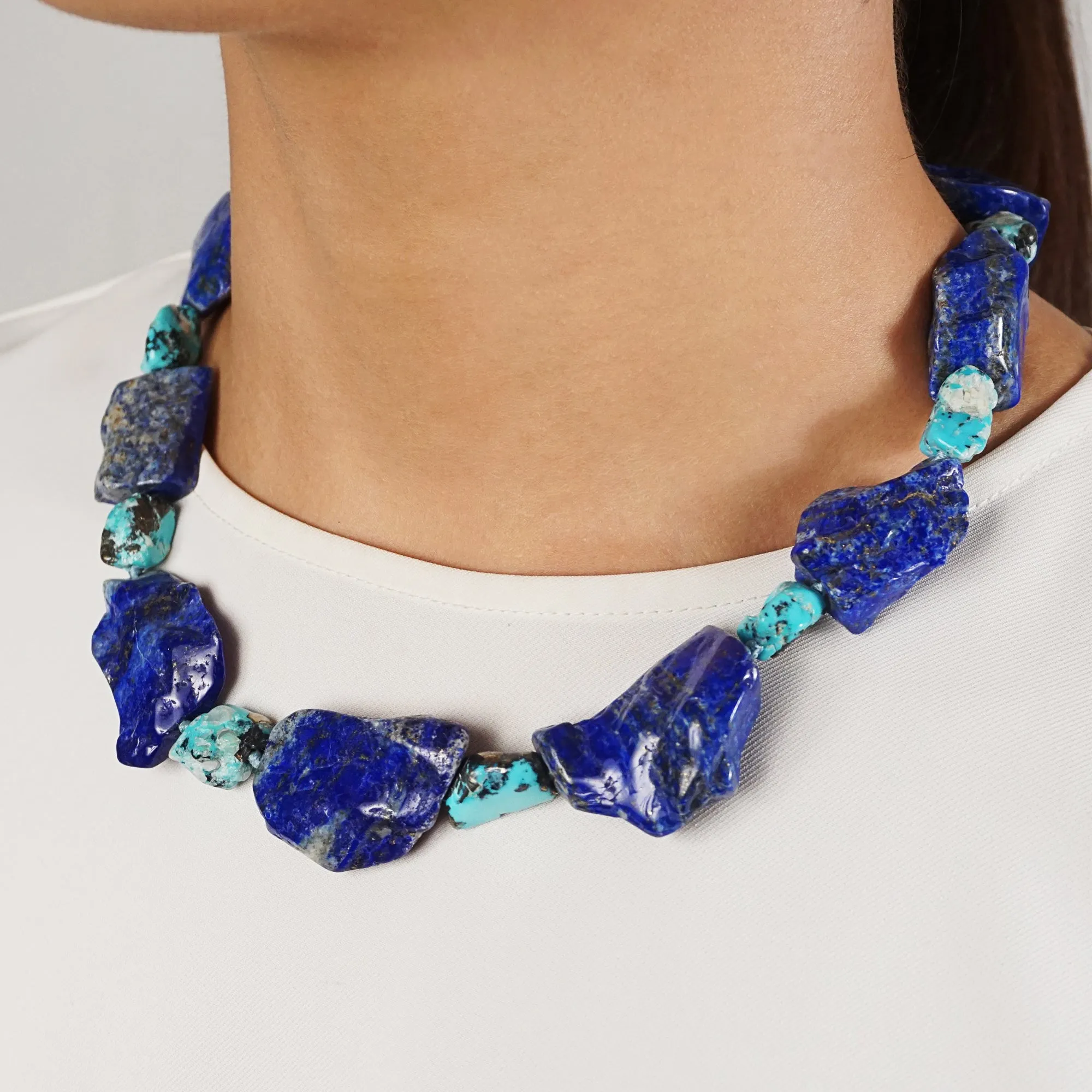 Lapis Lazuli and Sleeping Beauty Turquoise