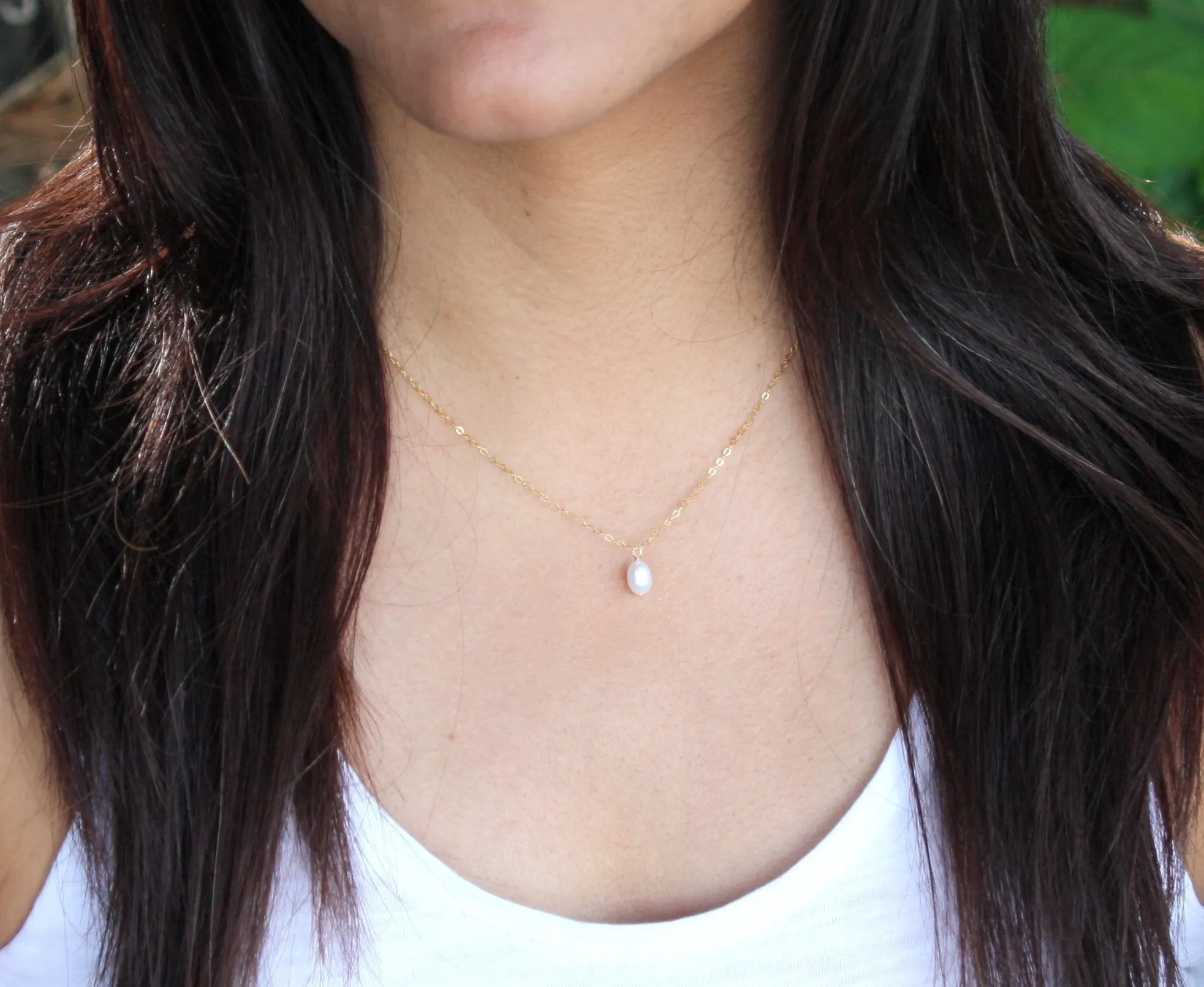 Lapis Lazuli Small Pendant Necklace