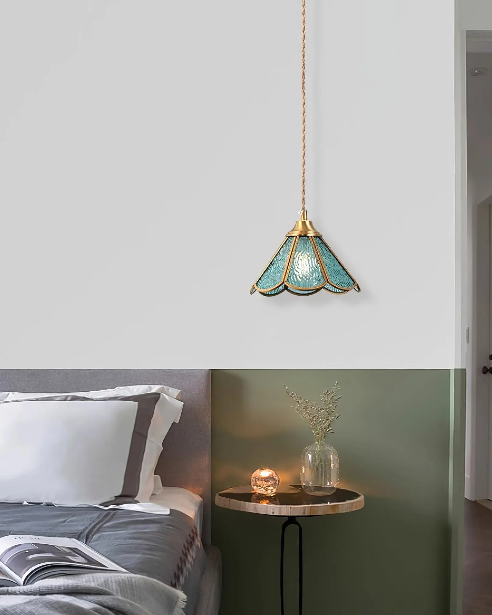 Leslie Pendant Lamp 7.8″- 5.9″