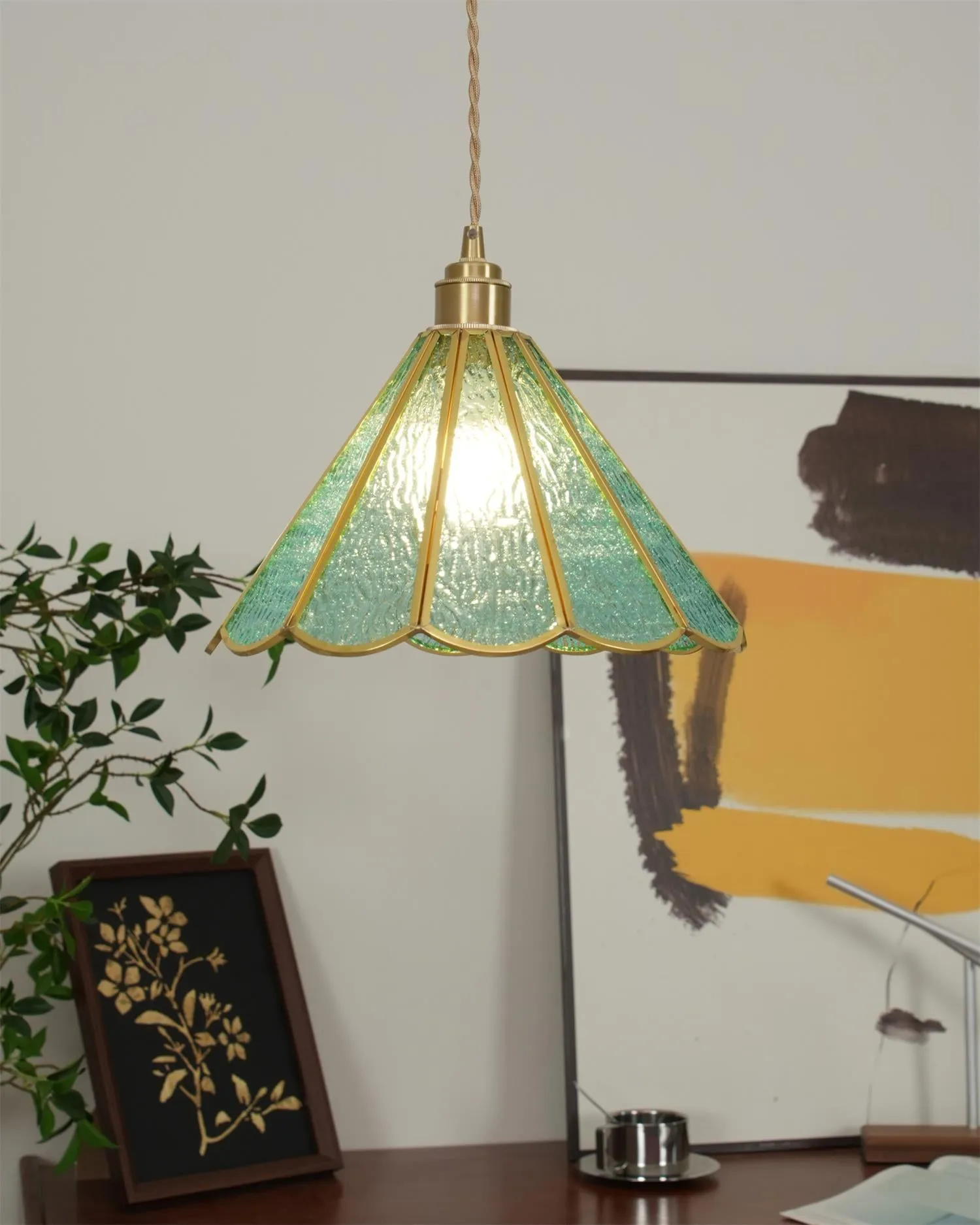 Leslie Pendant Lamp 7.8″- 5.9″