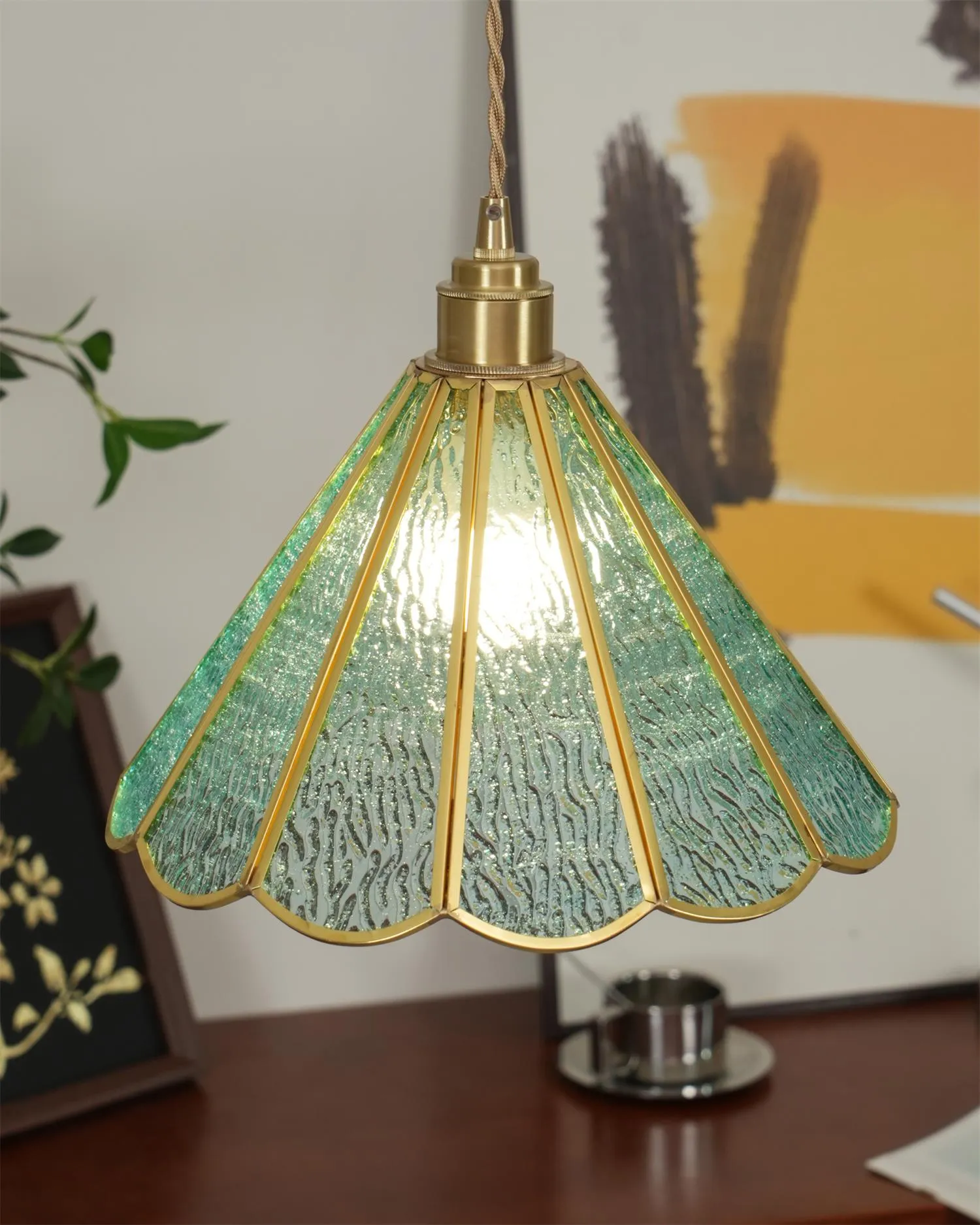 Leslie Pendant Lamp 7.8″- 5.9″