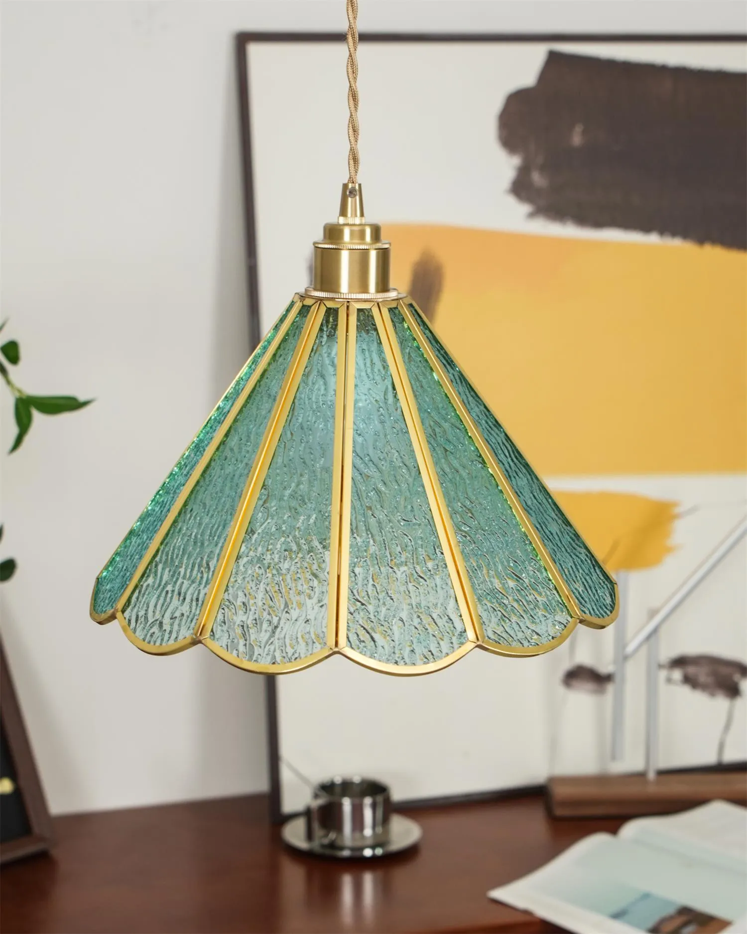 Leslie Pendant Lamp 7.8″- 5.9″